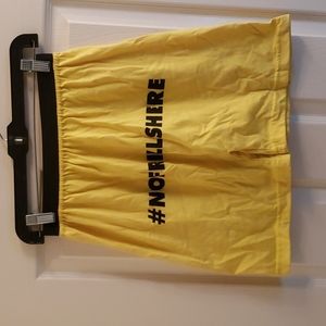 🤯3/$12 No Frills Yellow Boxer Shorts Size Large